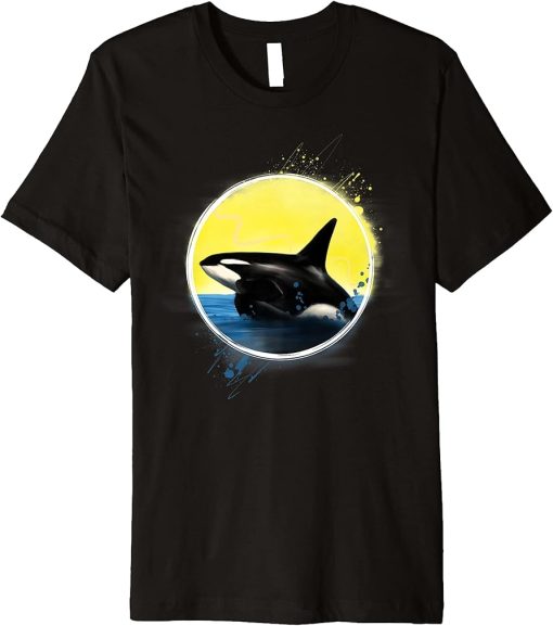 Killer Whale Gifts Orca Killer Whales Premium T-Shirt